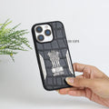 Satyamev Jayate Textured Leather Case - iPhone